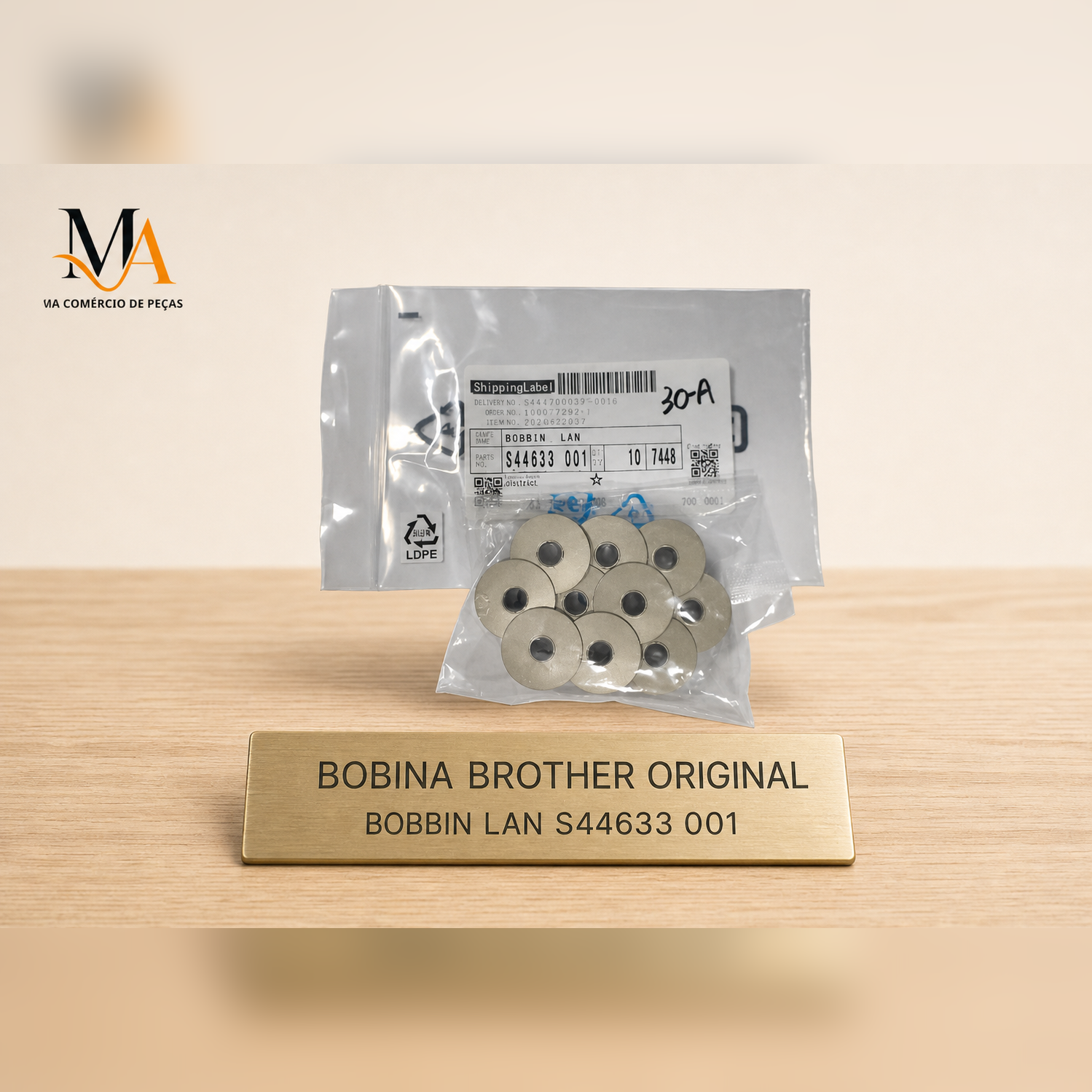 Bobina Brother Original S44633 001