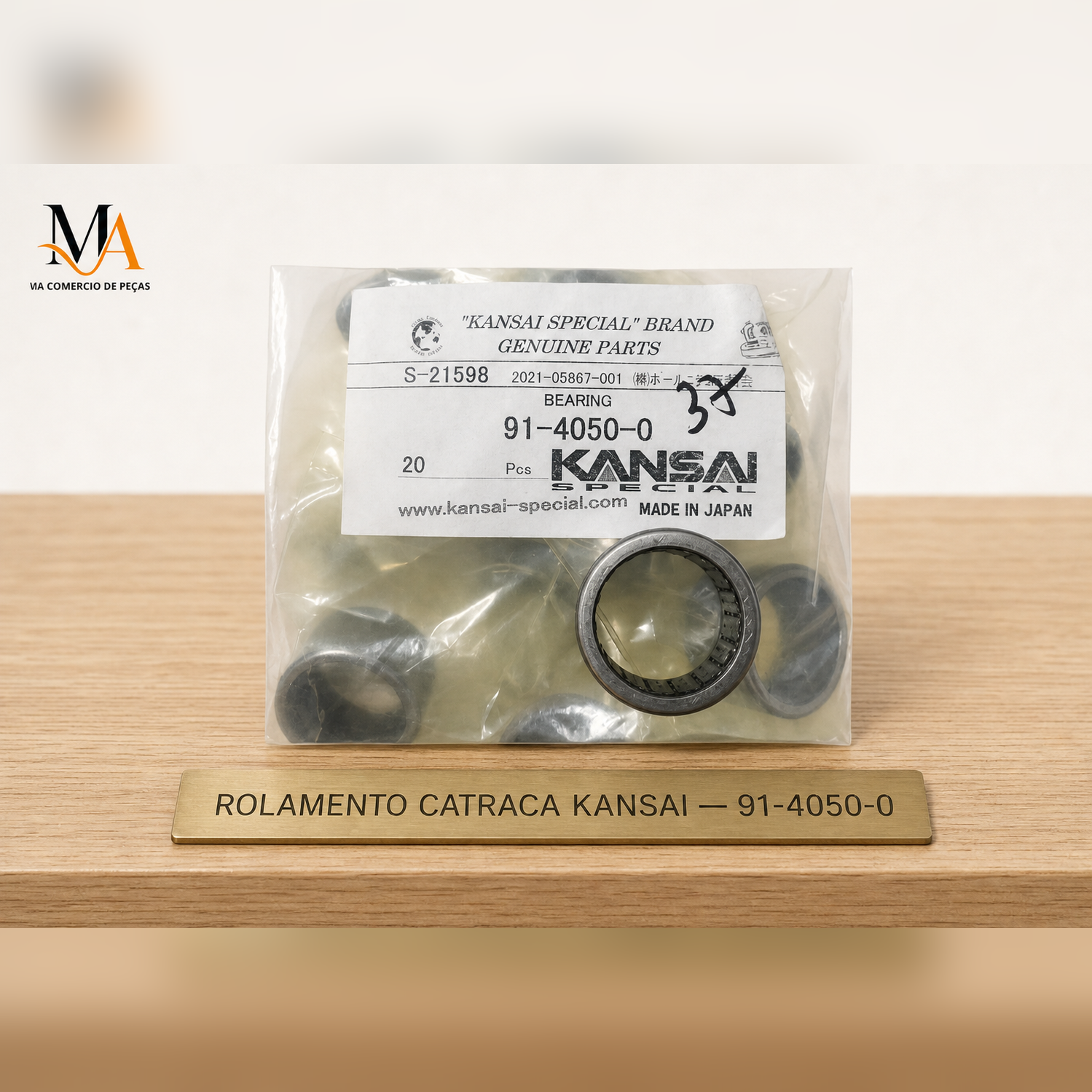 Rolamento Catraca Kansai 91 4050 0
